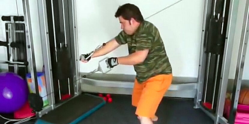 Петър Дучев прави движението Milko Push-Pull